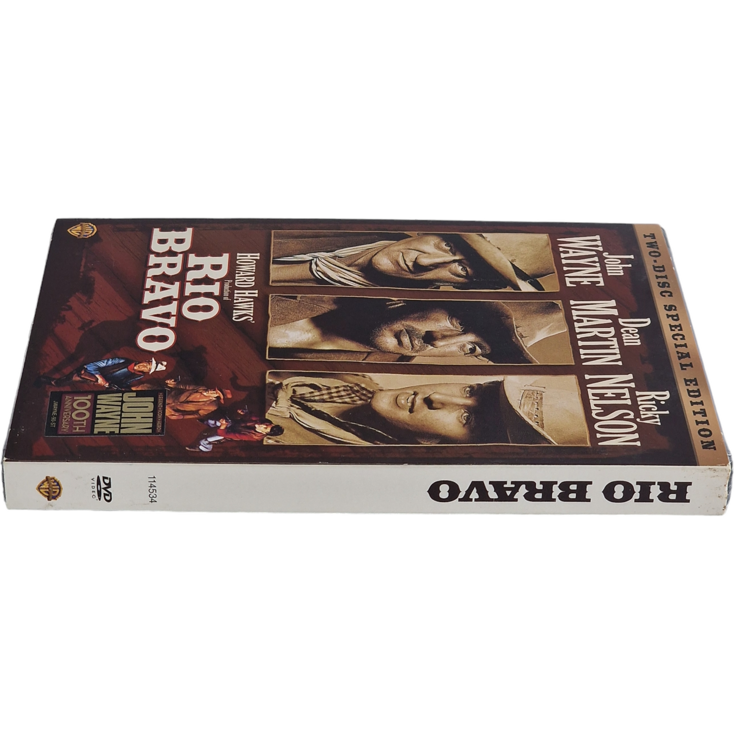 Rio Bravo 1953 John Wayne DVD Édition spéciale 2 disques Slipcover 2007 Zone 1