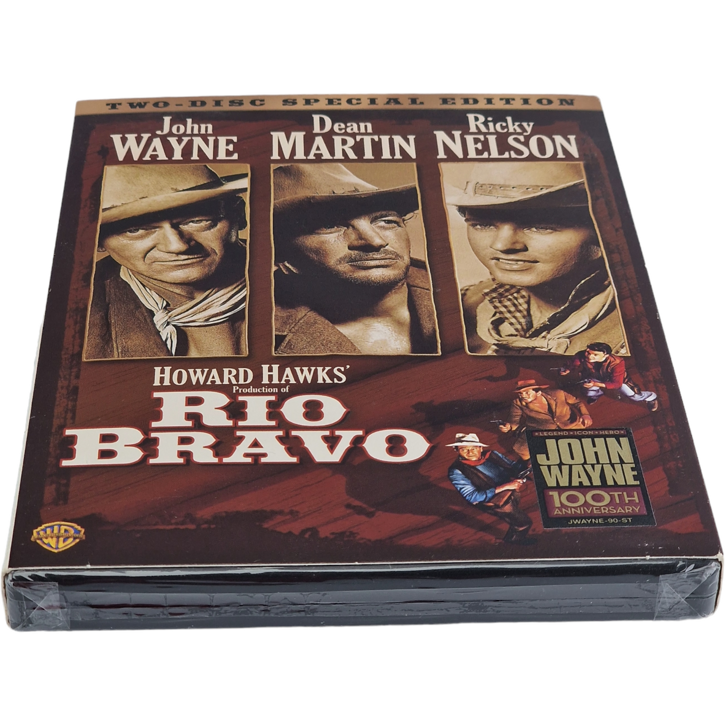 Rio Bravo 1953 John Wayne DVD Édition spéciale 2 disques Slipcover 2007 Zone 1