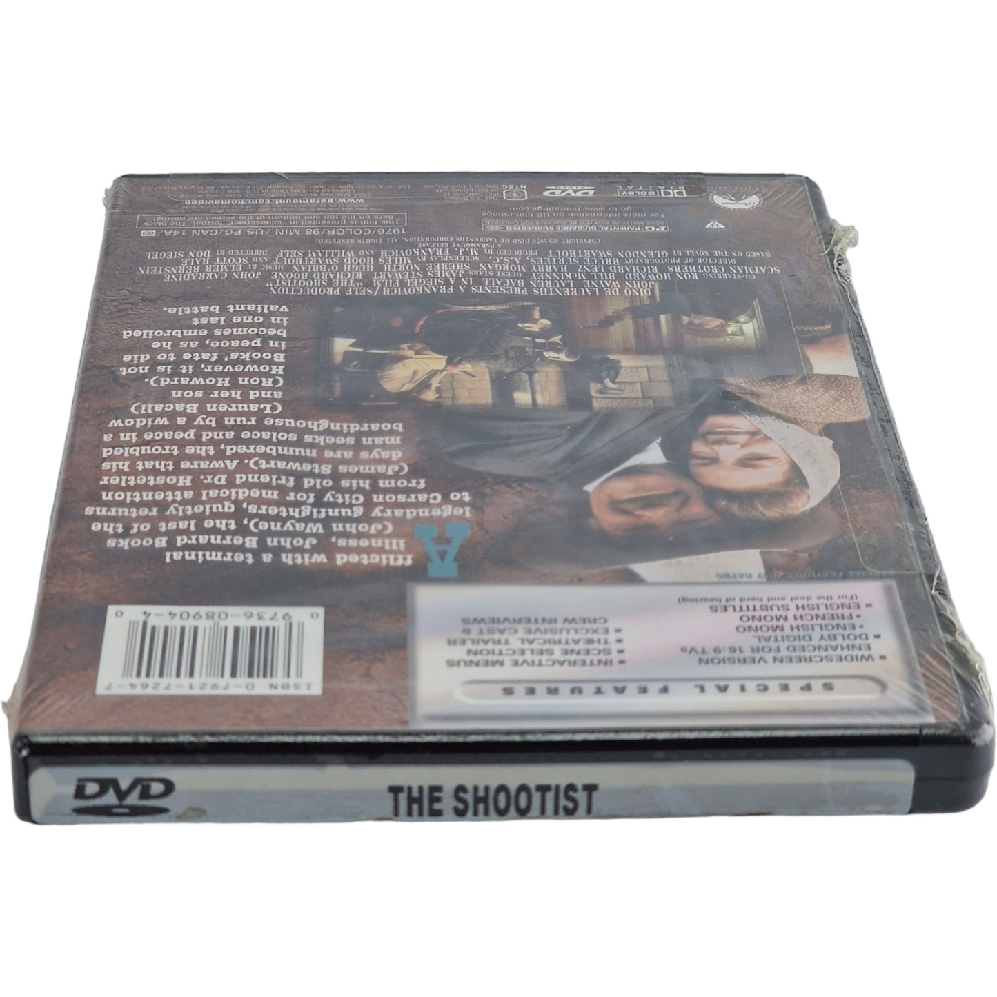 Le Dernier des géants 1976 DVD : John Wayne " The Shootist " 2001 Zone 1