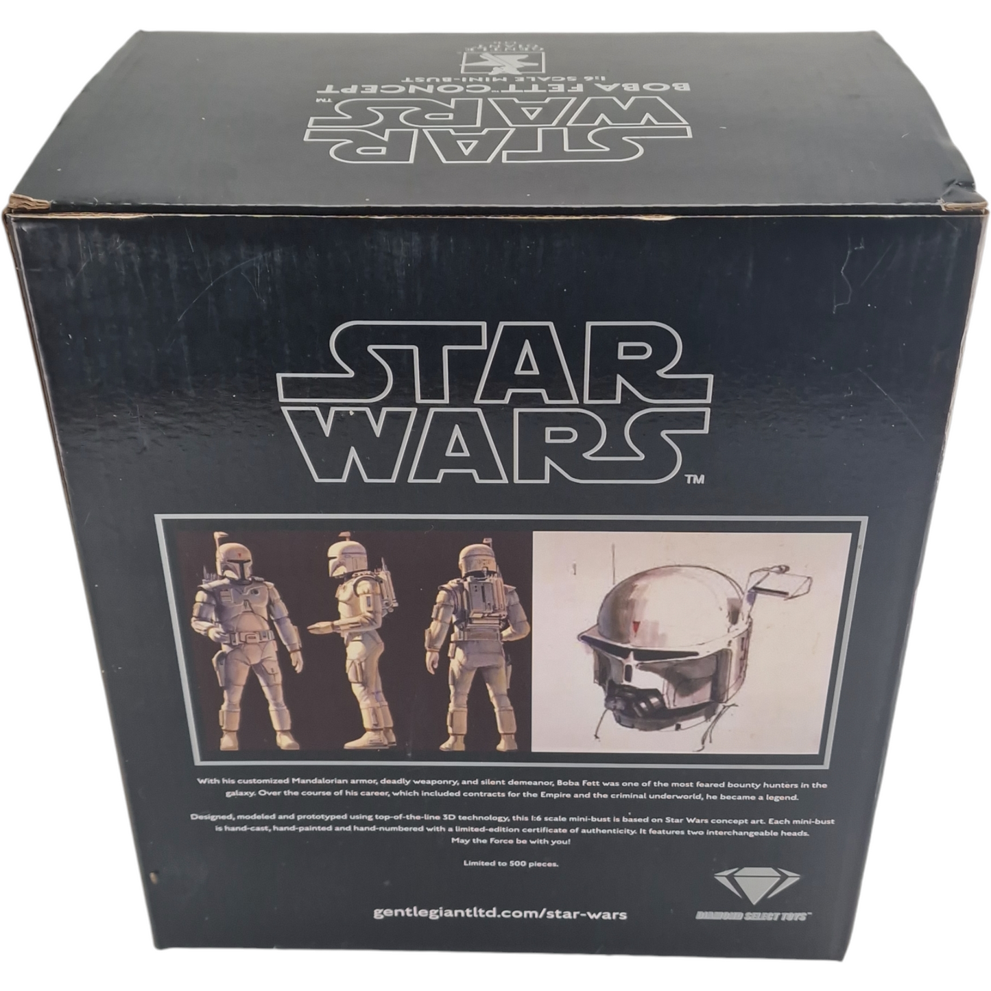 Star Wars : Gentle Giant Buste Wars Boba Fett (Concept) 500 EX Limitée 1/6