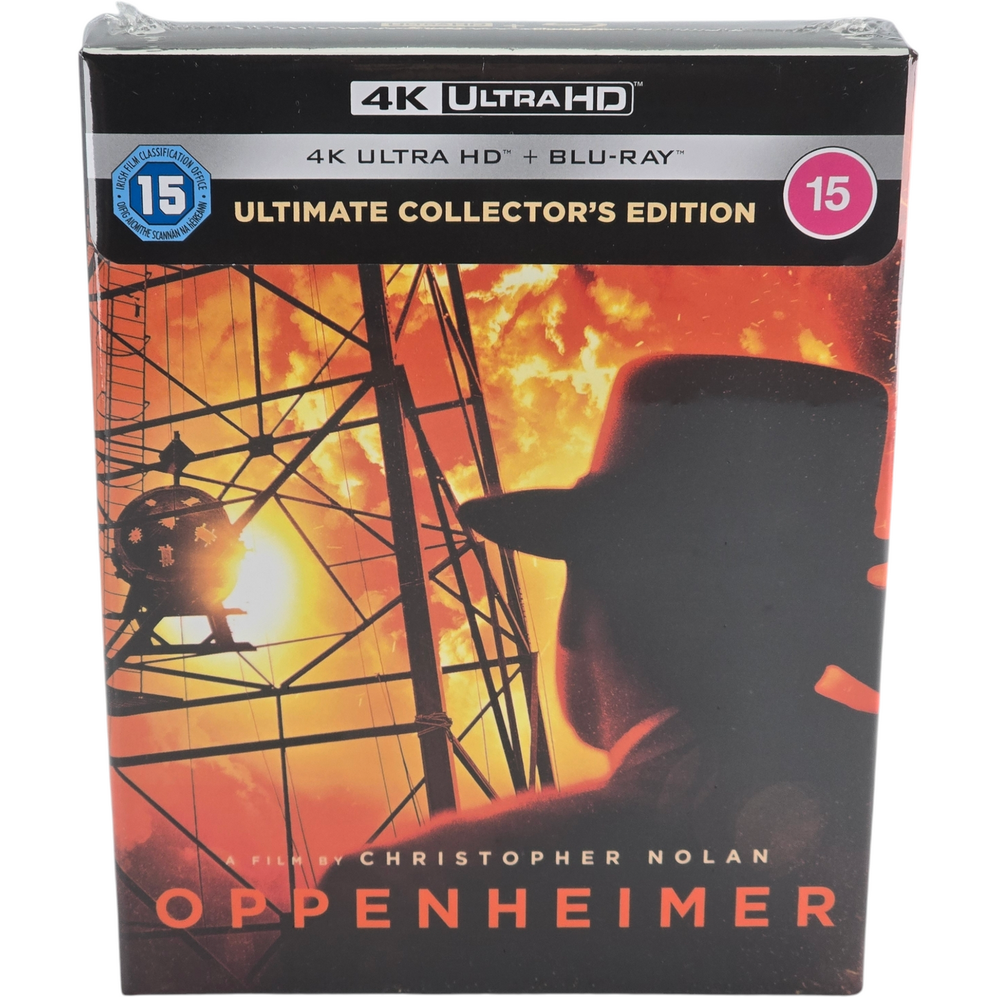 Oppenheimer Steelbook 4K Ultra HD+ Blu-ray Édition collector ultime Zone Libre