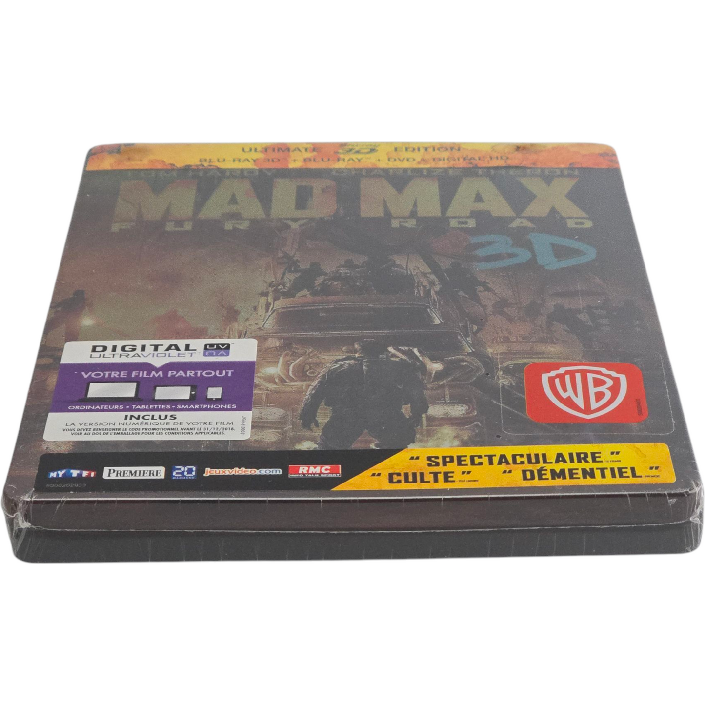 Mad Max: Fury Road SteelBook 3D + Blu-ray + DVD Limitée 2015 Fnac Zone Libre
