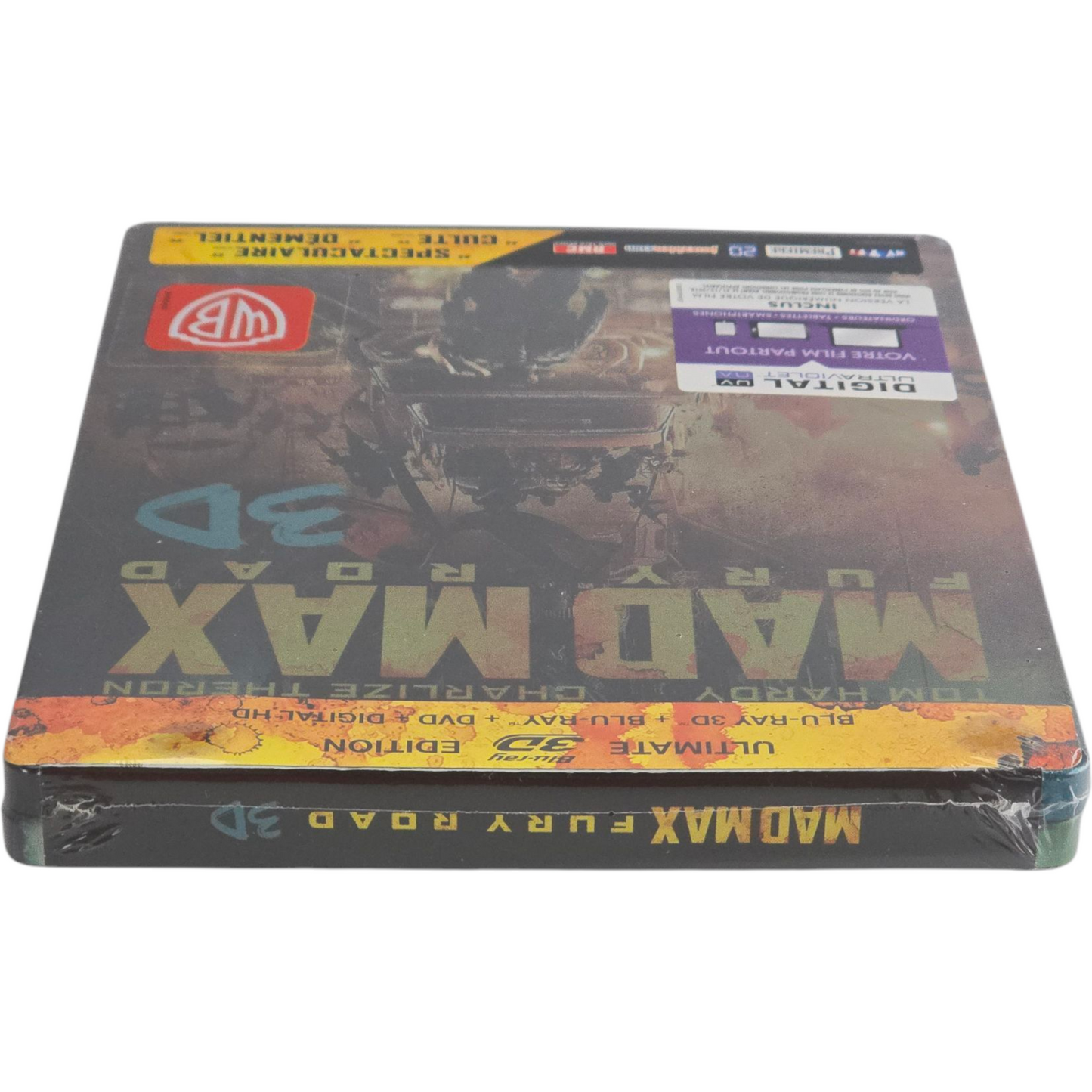 Mad Max: Fury Road SteelBook 3D + Blu-ray + DVD Limitée 2015 Fnac Zone Libre