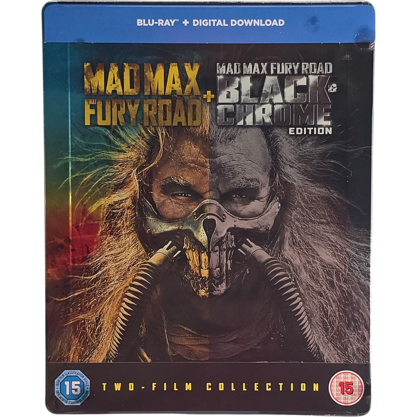 Mad Max: Fury Road Blu-ray SteelBook Zavvi Exclusif noir et chrome Libre