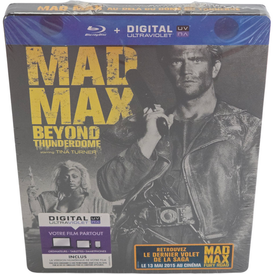 Mad Max 3: Au-delà du Dôme de Tonnerre 1985 Blu-ray SteelBook Limitée Zone Libre