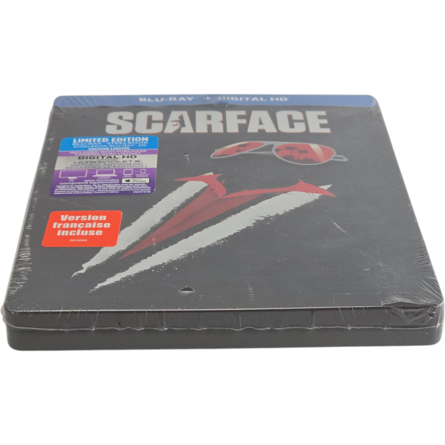 Scarface Al Pacino Blu-ray + DVD SteelBook Edition Limitée Iconic Art Zone Libre
