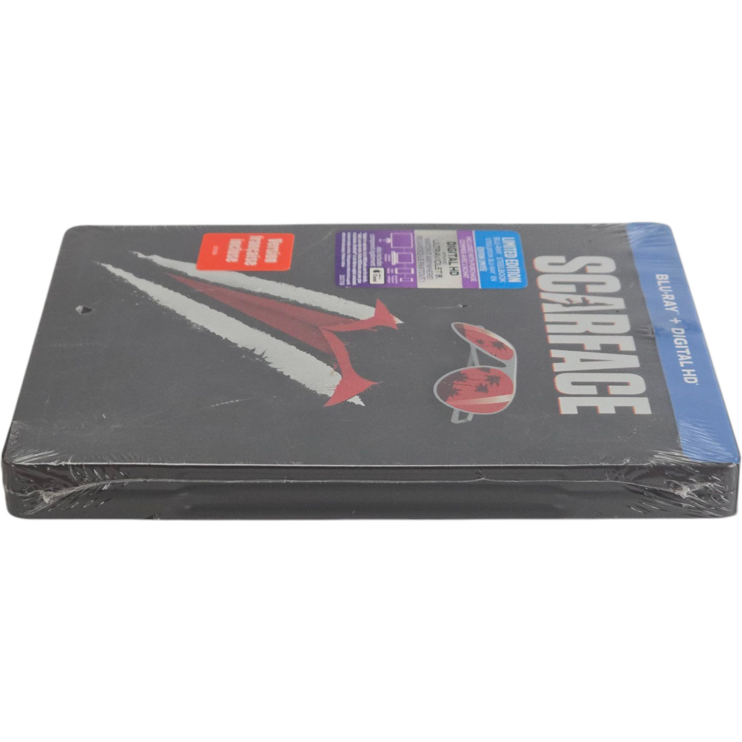 Scarface Al Pacino Blu-ray + DVD SteelBook Edition Limitée Iconic Art Zone Libre