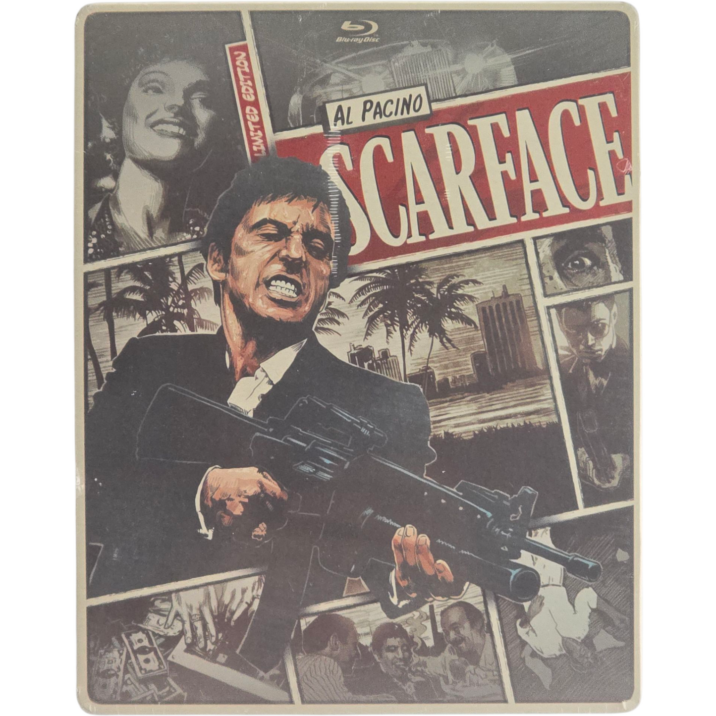 Scarface 1983 SteelBook Blu-ray + DVD + Digital HD Édition limitée 2013 Libre