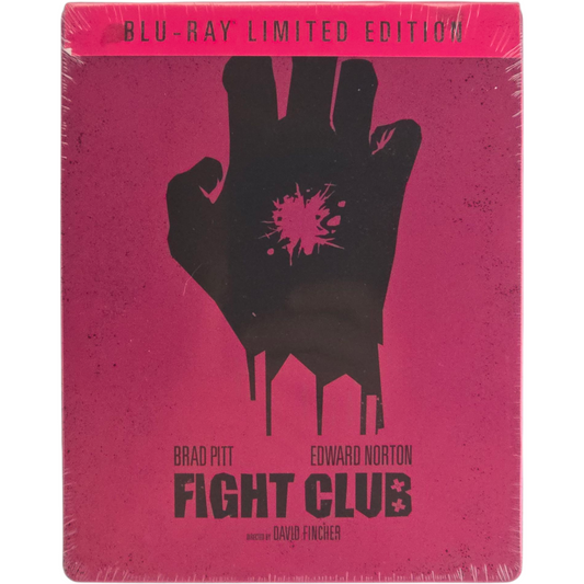 Fight Club (1999) SteelBook Blu-ray Zone B Brad Pitt Edward Norton Éd. limitée
