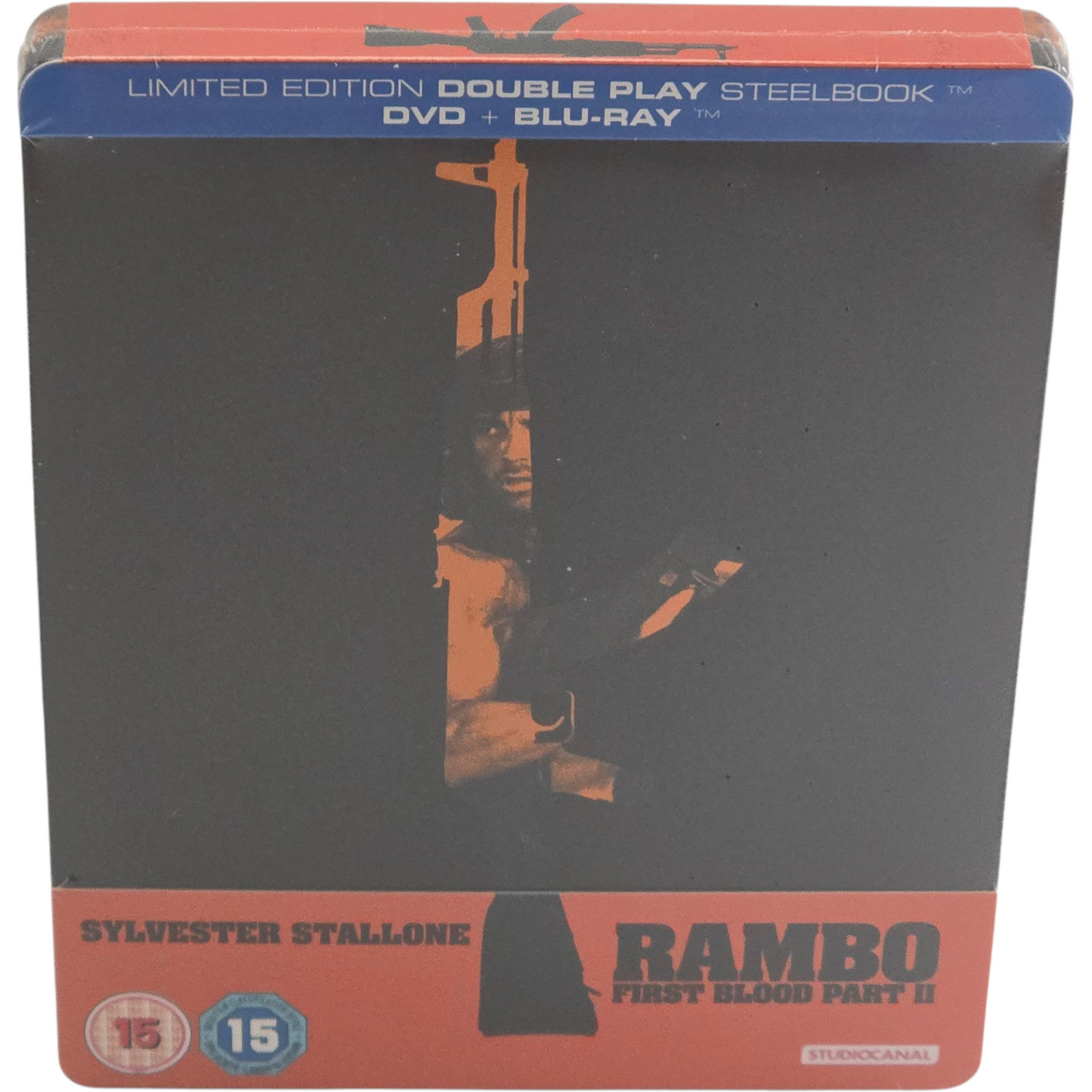 Rambo: First Blood Part II SteelBook Blu-ray +DVD Zavvi édition limitée 2013 Zone Libre
