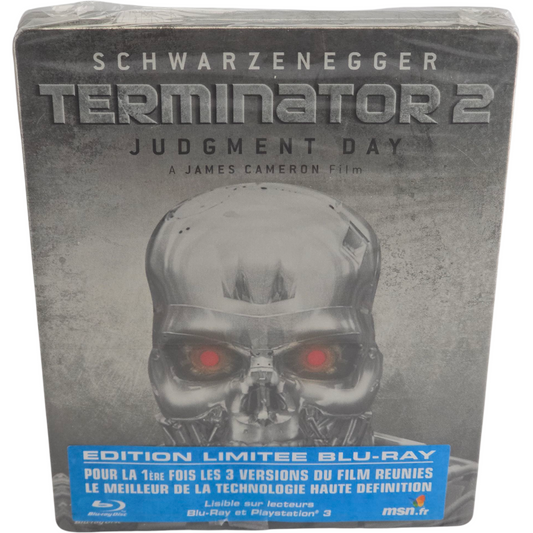 Terminator 2 : Judgment Day 1ère édition Steelbook 2009 Skynet  James Cameron B
