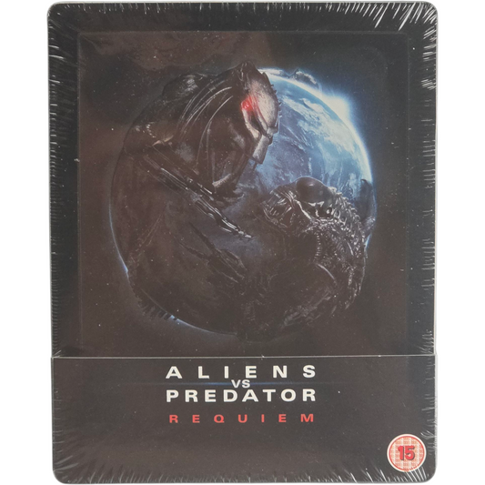 Aliens vs Predator Requiem SteelBook Blu-ray Import UK Zone B Sans Français
