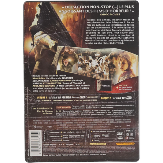Silent Hill : Révélation (2012) - SteelBook Blu-ray 3D + Blu-ray + DVD - Zone B + Zone 2 - vue 3