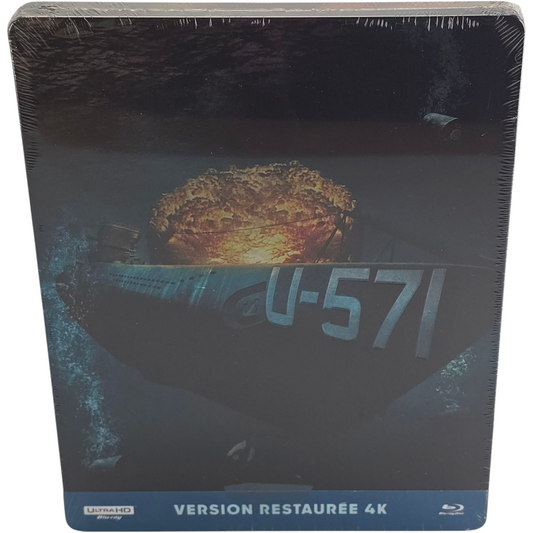 U-571 SteelBook Débossé édit Limitée 4 K Ultra HD +Blu-ray Matthew McConaughey B