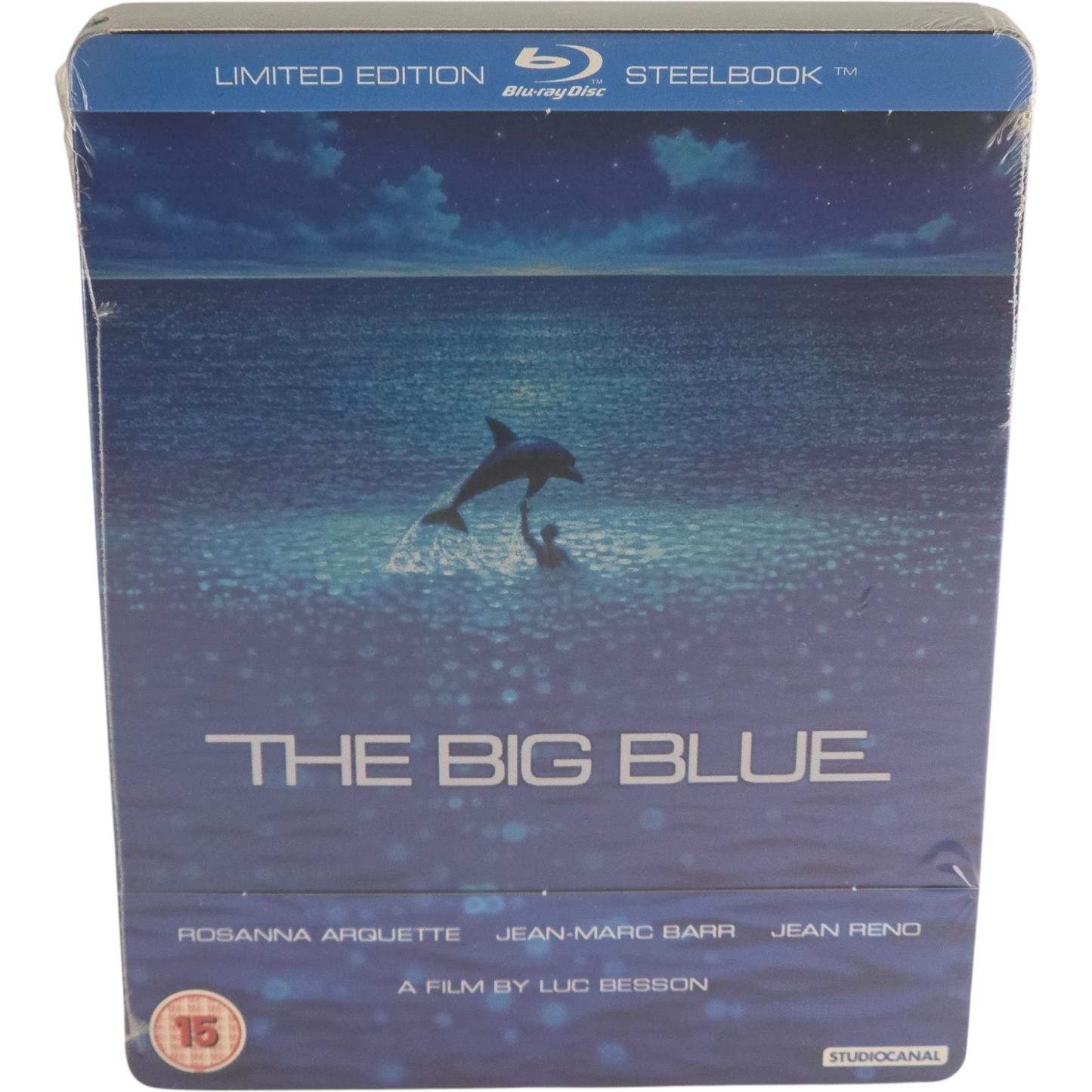 Le Grand Bleu Blu-ray Steelbook Zavvi Éditi limitée 2000 Ex Luc Besson Zone B