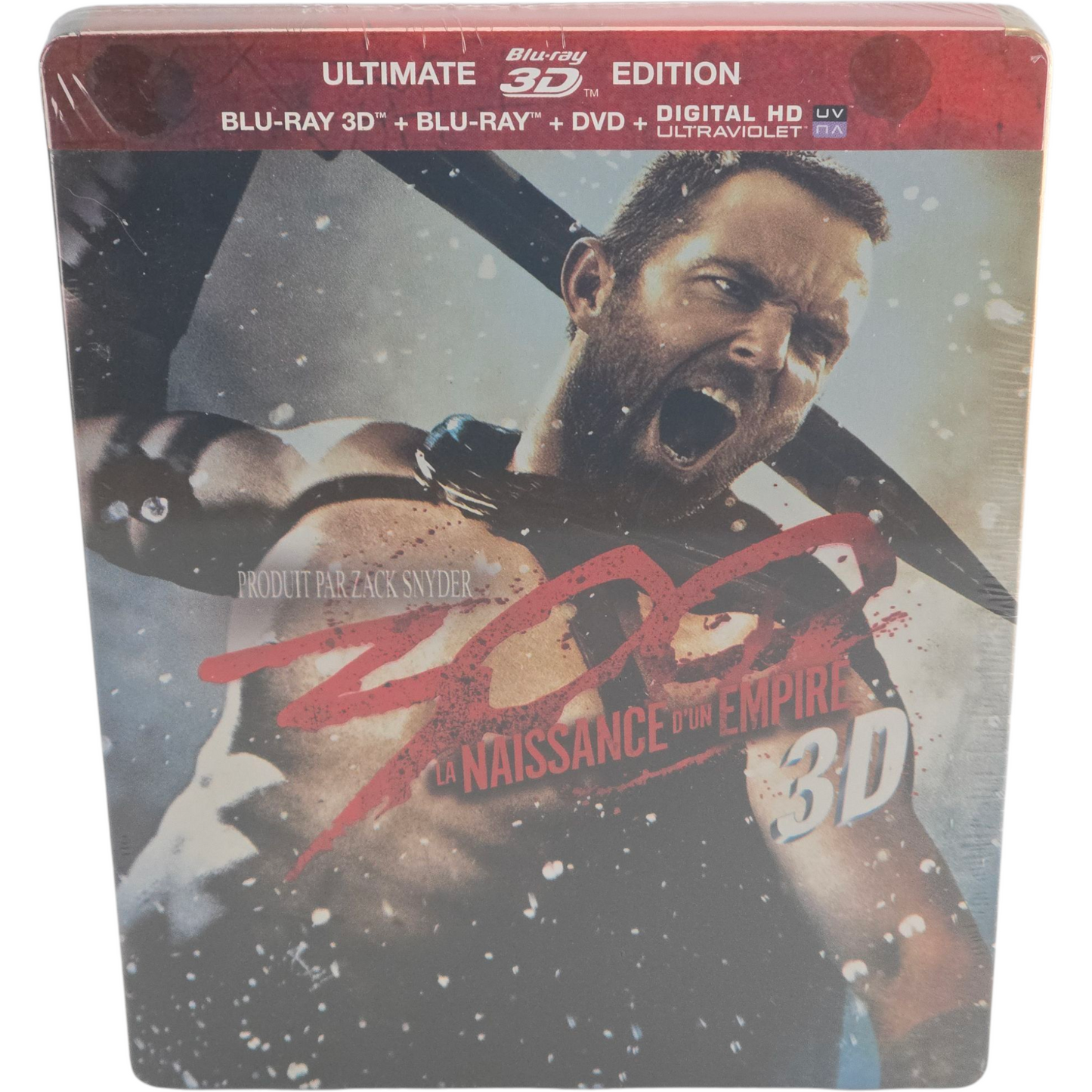 300 : Rise of an Empire Blu-ray 3D + Blu-ray + DVD SteelBook 2014 Region B