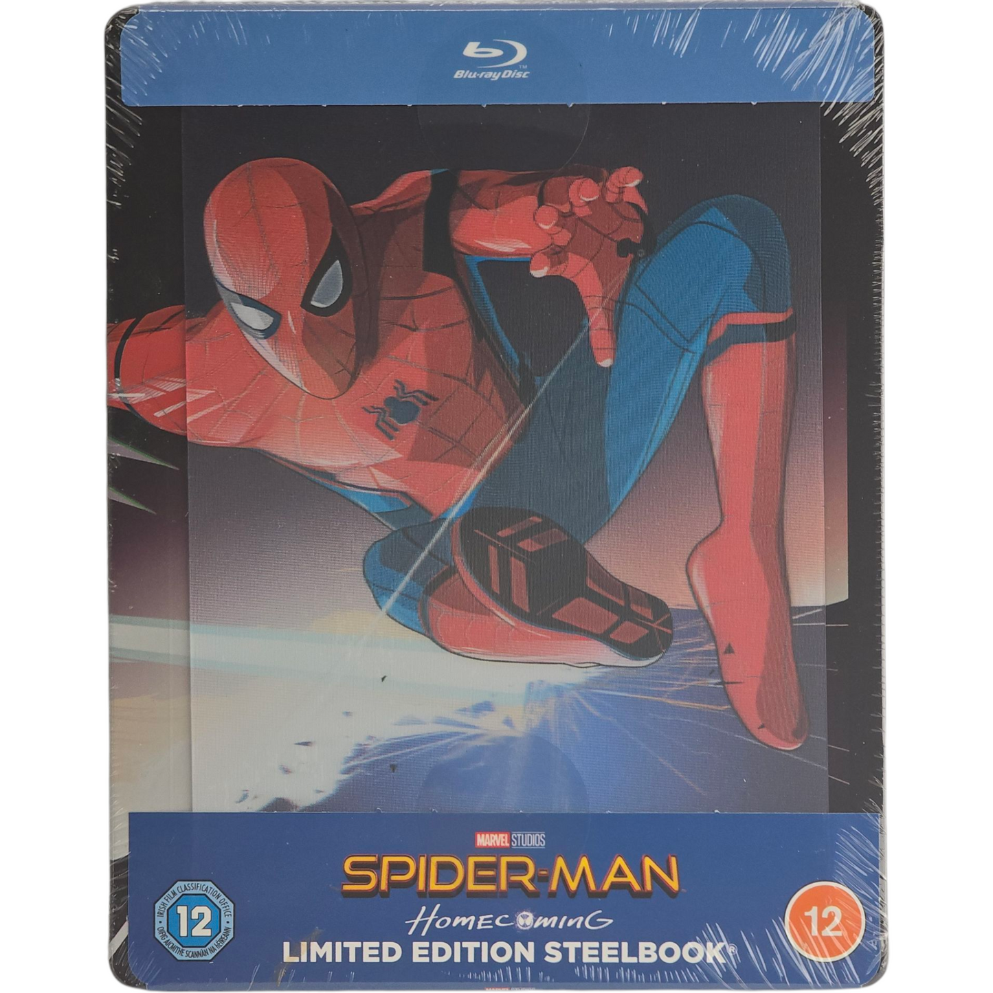 Spider-Man: Homecoming Blu-ray SteelBook Zavvi limitée lenticulaire Zone Libre