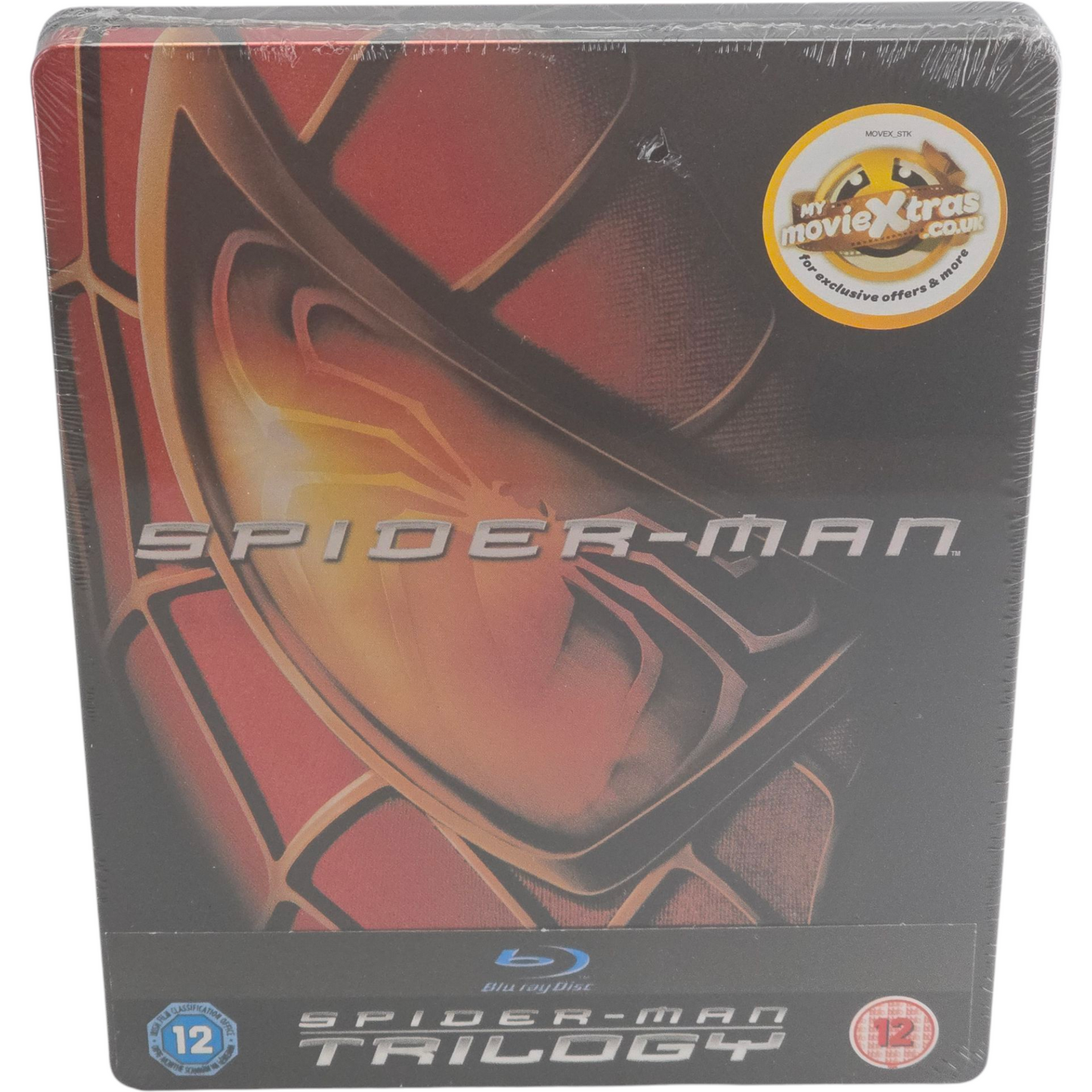 Spider-Man Trilogie 1- 2- 3 SteelBook Blu-ray 3 films, 4 coupes Zavvi Limitée B