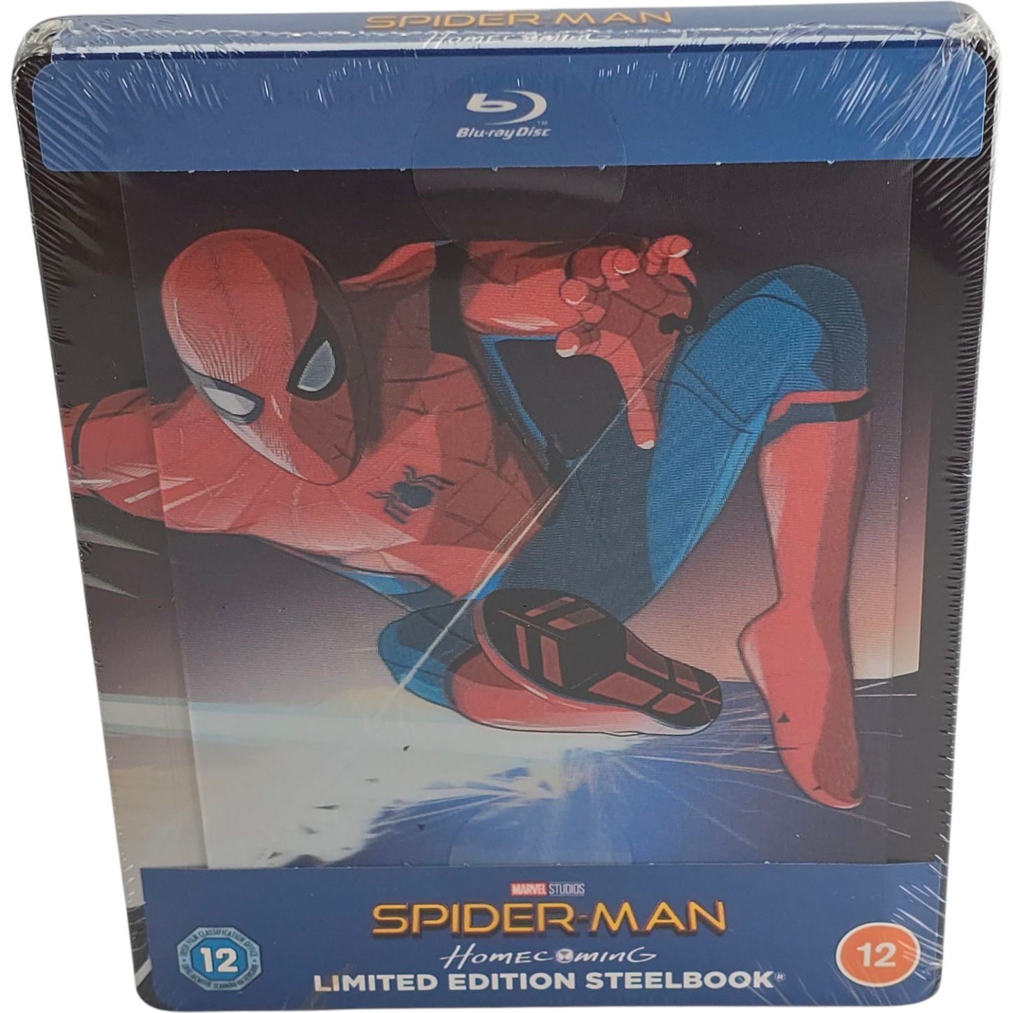 Spider-Man: Homecoming Blu-ray SteelBook Zavvi limitée lenticulaire Zone Libre