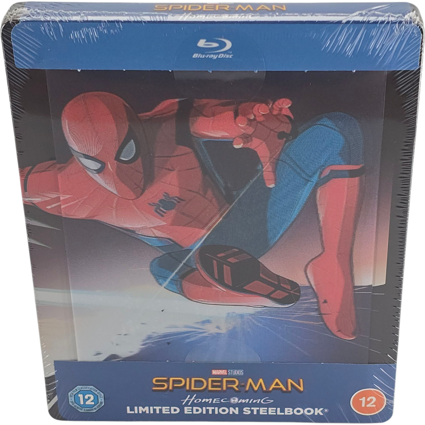 Spider-Man: Homecoming Blu-ray SteelBook Zavvi limitée lenticulaire Zone Libre
