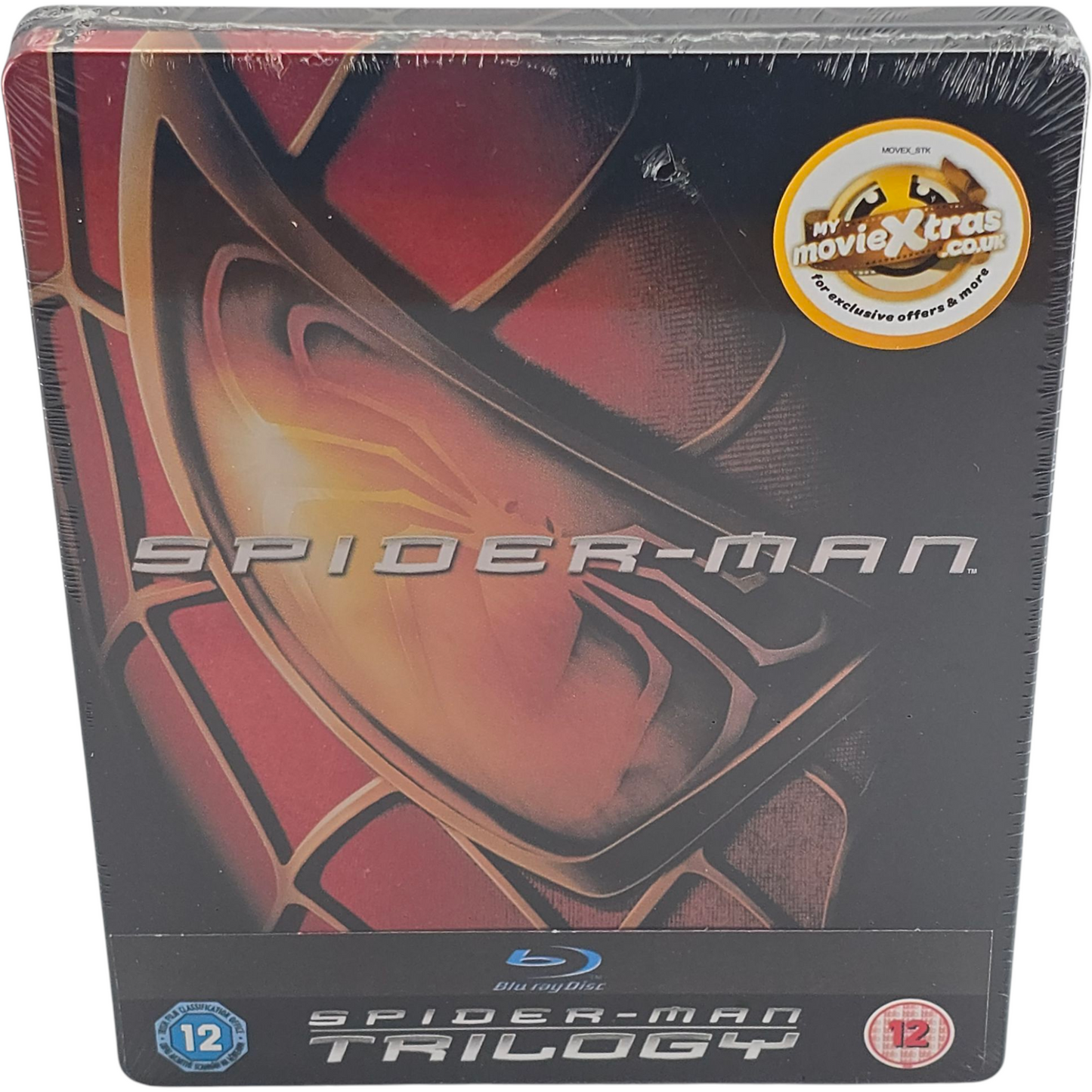 Spider-Man Trilogie 1- 2- 3 SteelBook Blu-ray 3 films, 4 coupes Zavvi Limitée B