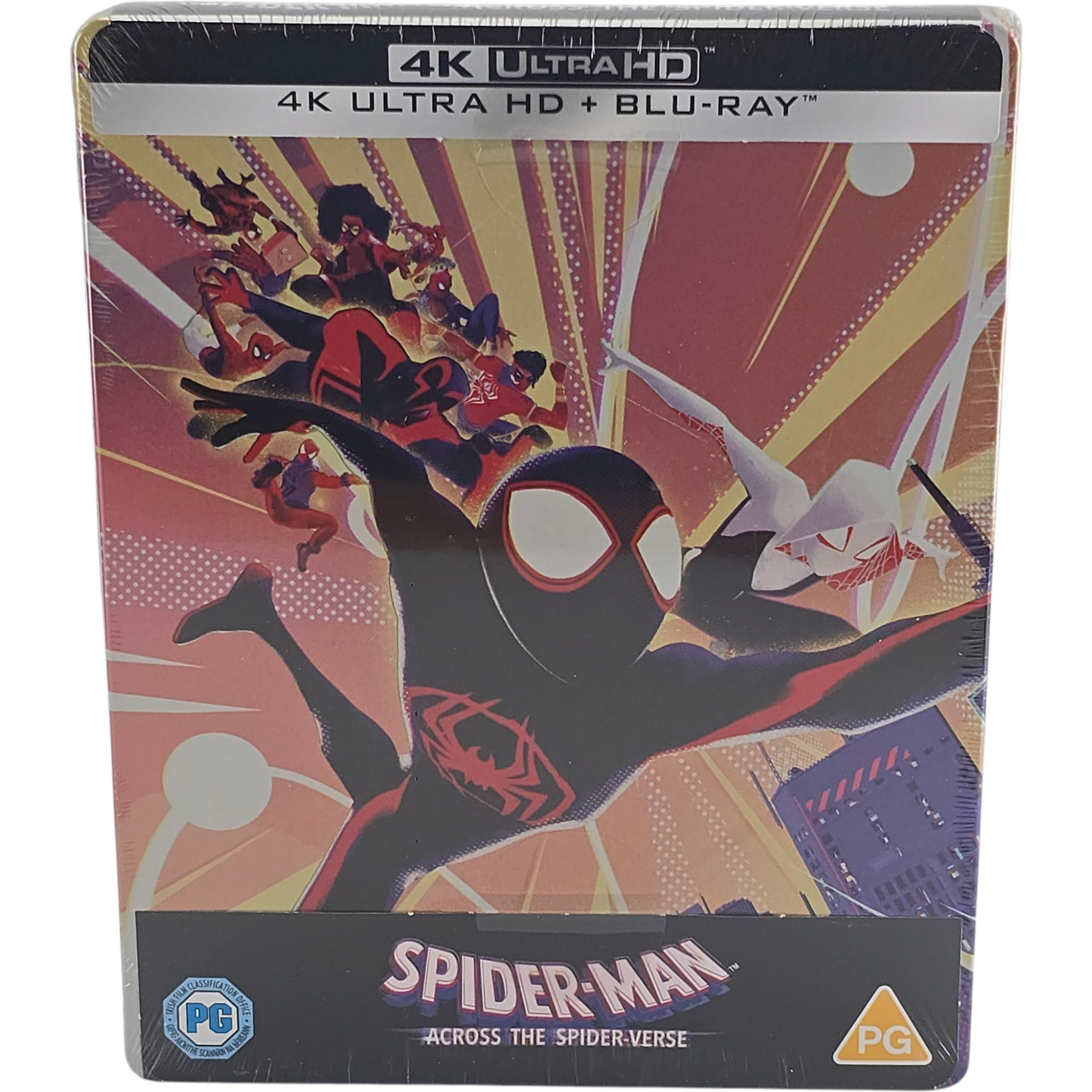 Spider-Man: Across the Spider-Verse Steelbook 4 K UHD+Blu-ray Zone B