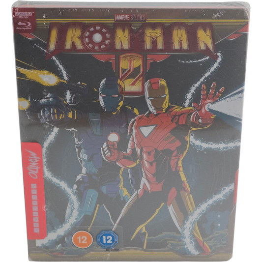 Iron Man 2 SteelBook 4K Ultra HD +Blu-ray Mondo X  (Import UK )