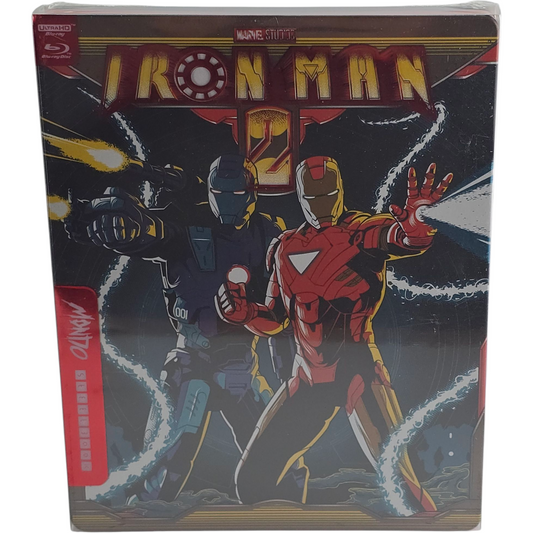 Iron Man 2 SteelBook 4K Ultra HD + Blu-ray  Mondo X  #048 (2010) Zone B