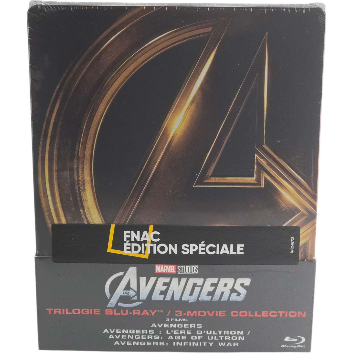 Avengers Avengers Coffret Trilogie 3 Films Blu-ray SteelBook 2014 Fnac Zone B