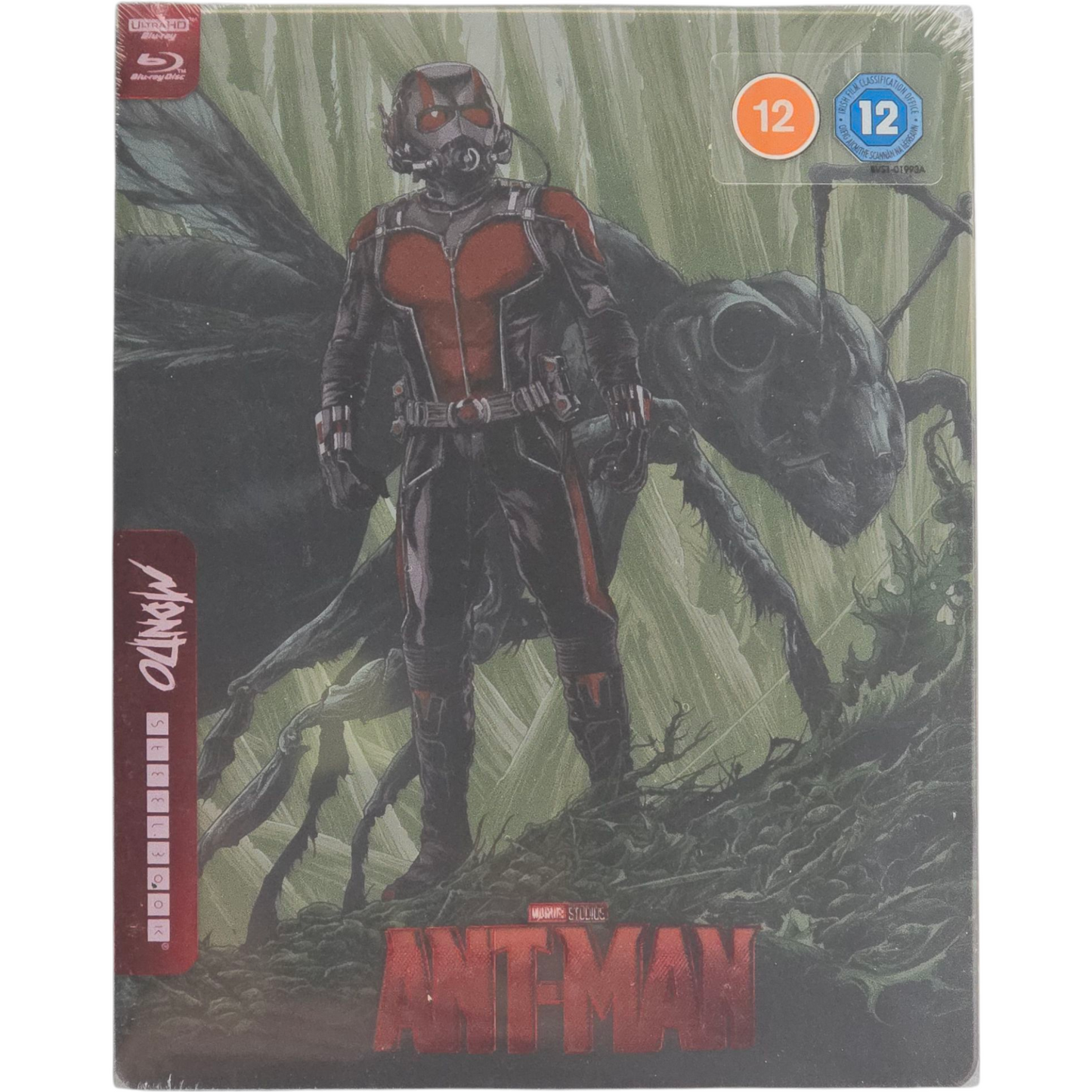 Ant-Man 2015 Paul Rudd 4K Ultra HD + Blu-ray Mondo X SteelBook Zavvi 2022 Zone B