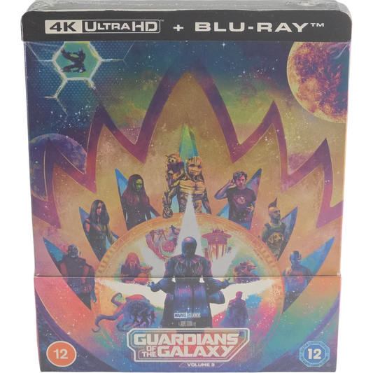 Guardians of the Galaxy Vol.3 SteelBook 4K Ultra HD + Blu-ray Ltd HMV 2023 Libre