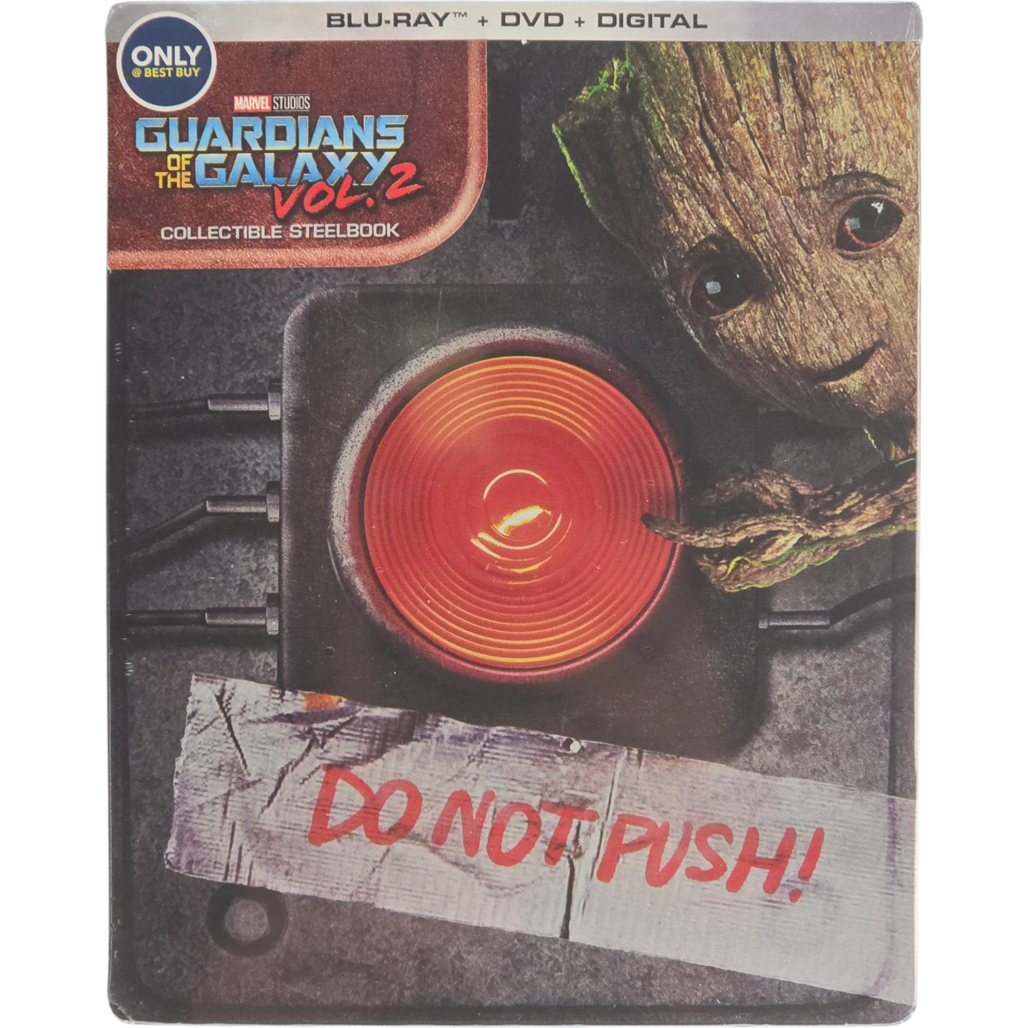 Guardians of the Galaxy, Vol.2 Blu-ray + DVD SteelBook Débossé Best Buy Libre