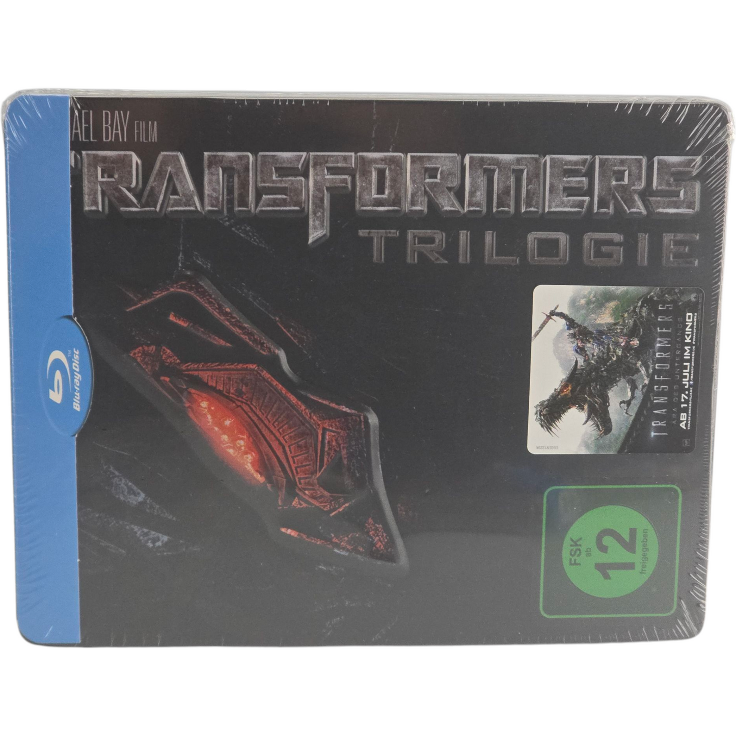 Transformers Trilogie Blu-ray SteelBook Débossé 3 Films 2007-2011 Michael Bay B