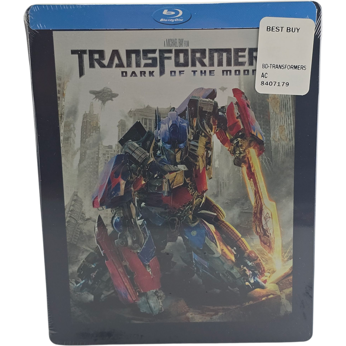 Transformers: Dark of the Moon Blu-ray SteelBook Best Buy Exclusive 2014 Zone A