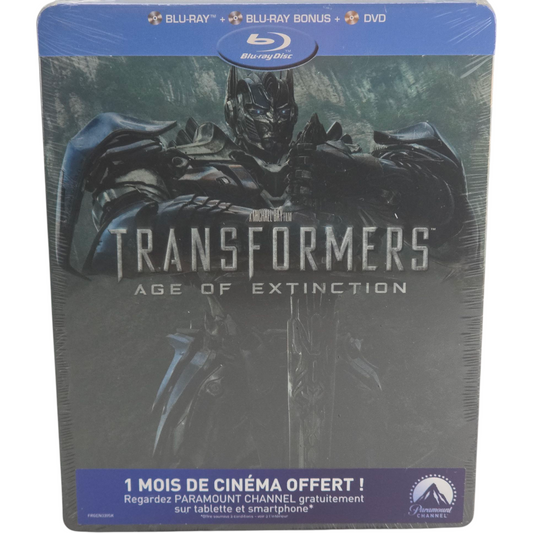 Transformers : L’Âge de l’extinction (2014) - SteelBook Blu-ray + DVD - Zone B - vue 2