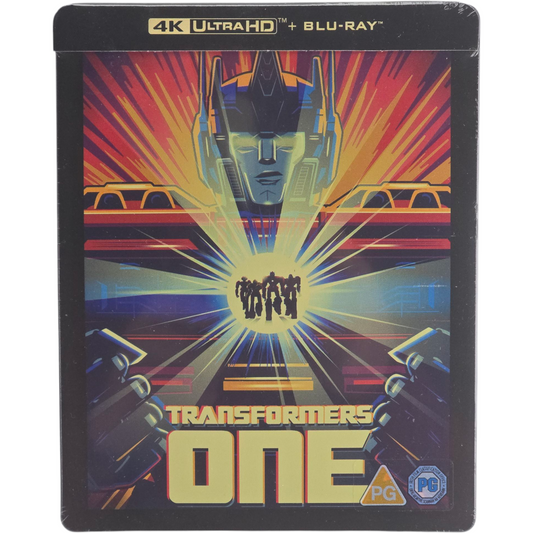 Transformers Le Commencement SteelBook 4K Ultra HD + Blu-ray Import UK VF