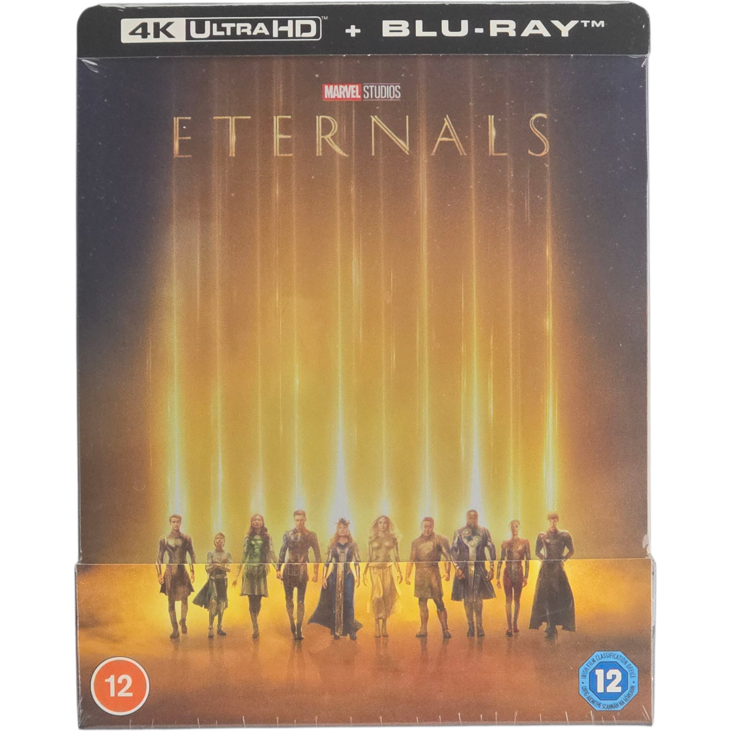 Eternals 4K Ultra HD + Blu-ray SteelBook Zavvi Exclusive Disney 2022 Zone Libre