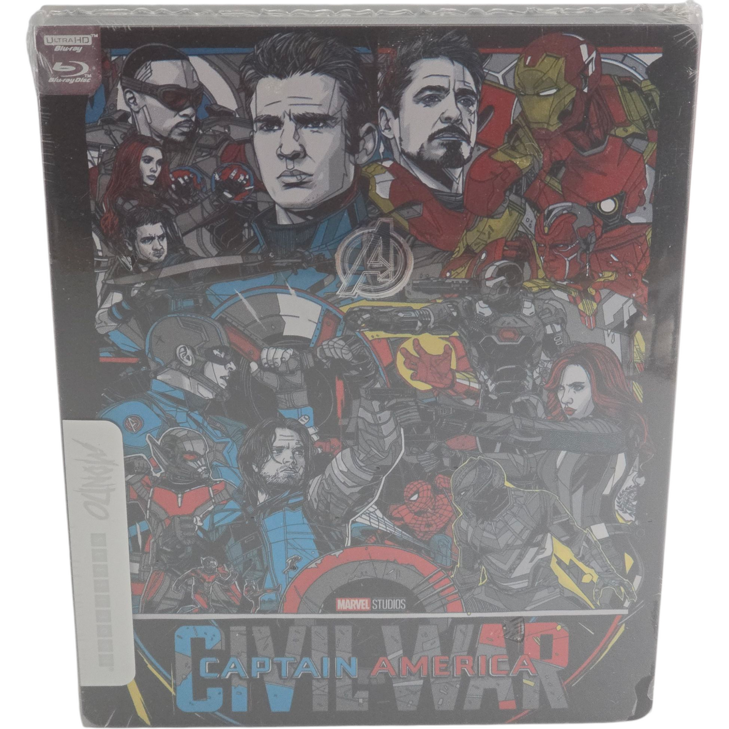 Captain America : Civil War SteelBook 4K Ultra HD + Blu-ray Mondo X #057 Zone B