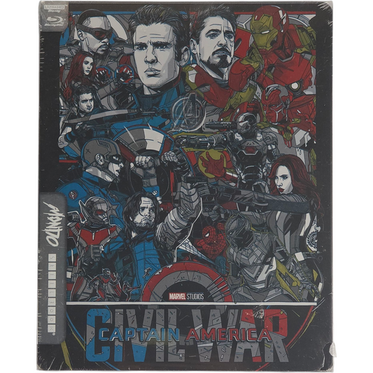 Captain America : Civil War - SteelBook 4K Ultra HD + Blu-ray - Visuel 2