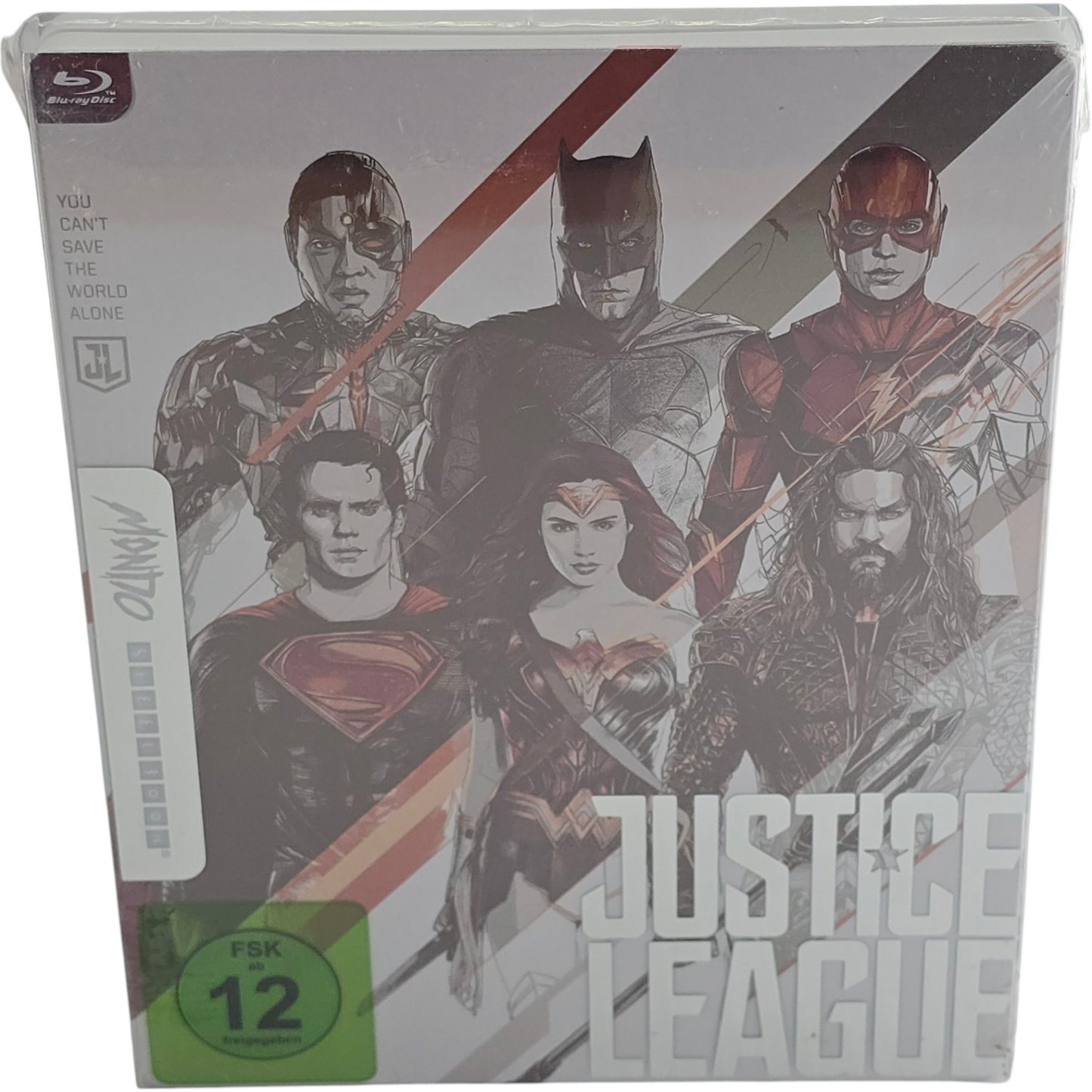 Justice League 4K Ultra HD +Blu-ray SteelBook Mondo X Ben Affleck 2020 Zone B