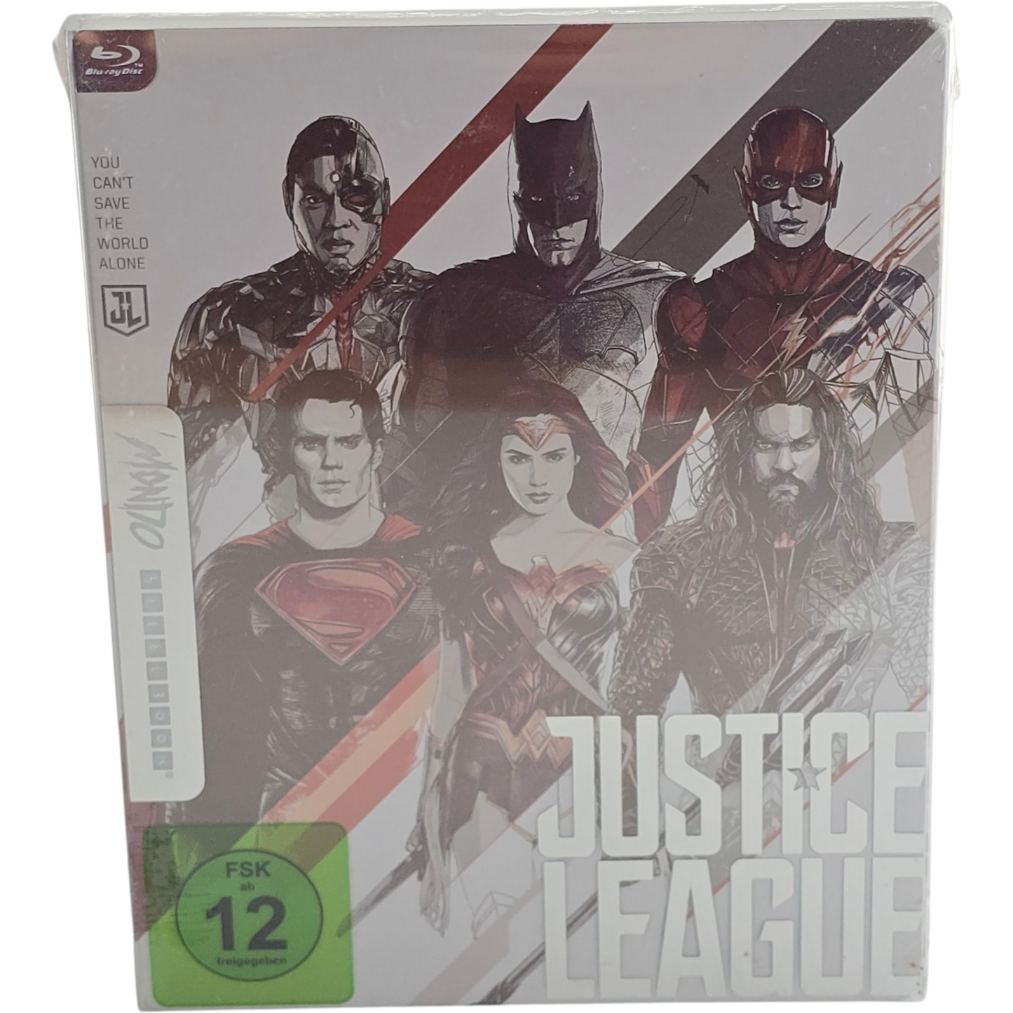 Justice League 4K Ultra HD +Blu-ray SteelBook Mondo X Ben Affleck 2020 Zone B