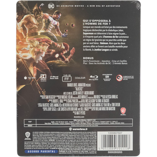 Injustice: Gods Among Us (2021) - SteelBook Blu-ray - Zone B - vue 3