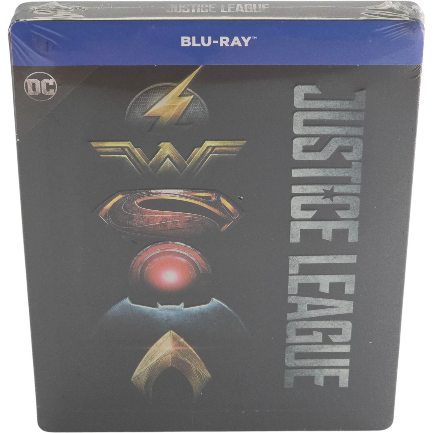 Justice League Zack Snyder Blu-ray SteelBook Débossé Ben Affleck B