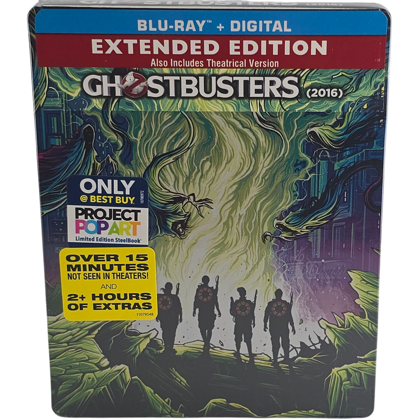 Ghostbusters SteelBook Blu-ray 2016 Edition étendue 1 film, 2 coupes Zone A