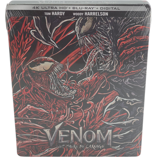 Venom : Let There Be Carnage  4K Ultra HD + Blu-ray  SteelBook Zavvi Tom Hardy A