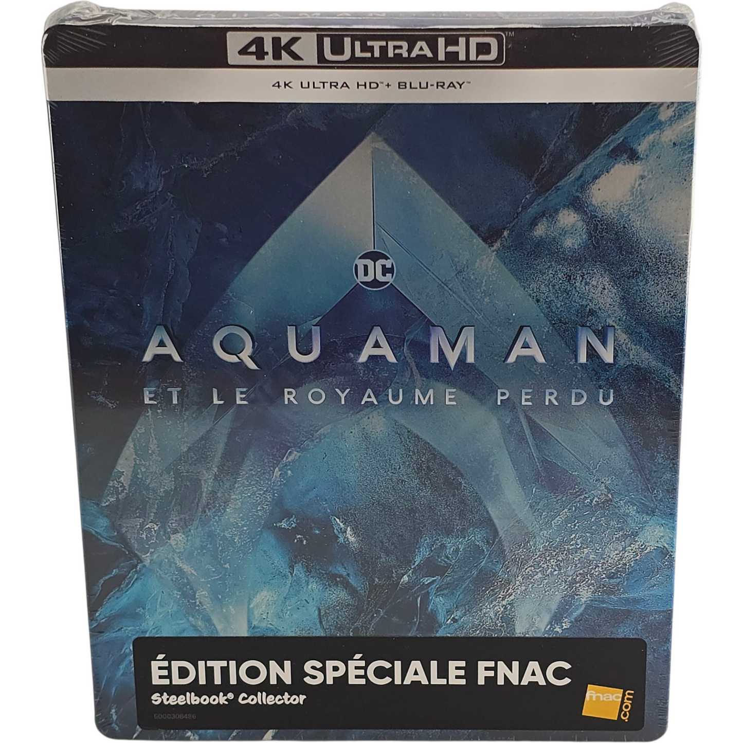 Aquaman et le Royaume perdu : SteelBook 4K Ultra HD + Blu-ray Fnac Region B
