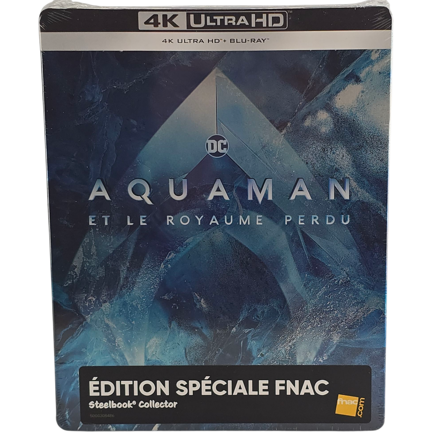 Aquaman et le Royaume perdu : SteelBook 4K Ultra HD + Blu-ray Fnac Region B
