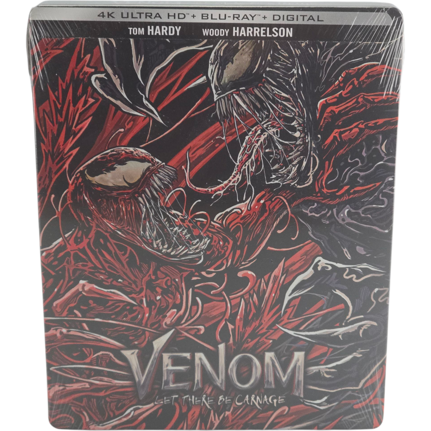 Venom : Let There Be Carnage 4K Ultra HD + Blu-ray SteelBook Zavvi Tom Hardy A