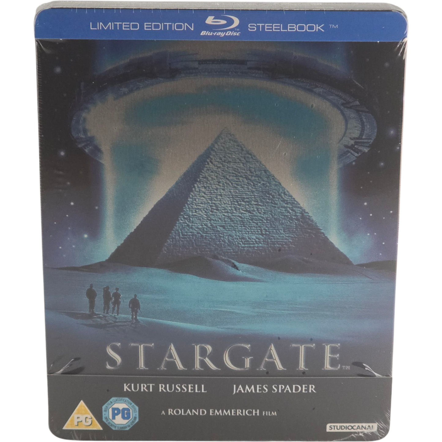 Stargate : Le film Steelbook Blu-ray Zavvi Limitéé 2000 Ex Kurt Russell Zone B