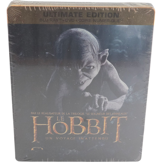 Le Hobbit : un voyage inattendu Gollum Steelbook Blu-ray + DVD + Digital Zone B